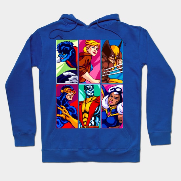 Mutant Team Hoodie by winsarcade